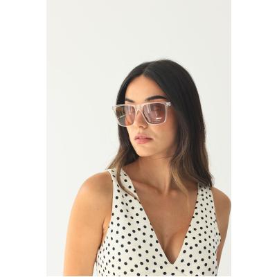 Şeffaf Kahverengi Güneş Gözlüğü