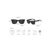  Unisex Çapraz Kesim Wayfarer Parlak Klasik 