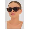 Unisex Kahve Güneş Gözlüğü Ml 52 Wayfarer