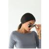 Yeni Sezon Şeffaf Siyah Cam Unisex Güneş Gözlüğü