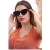 Ml 12 Cat Eye Kahverengi Kadın Güneş Gözlüğü